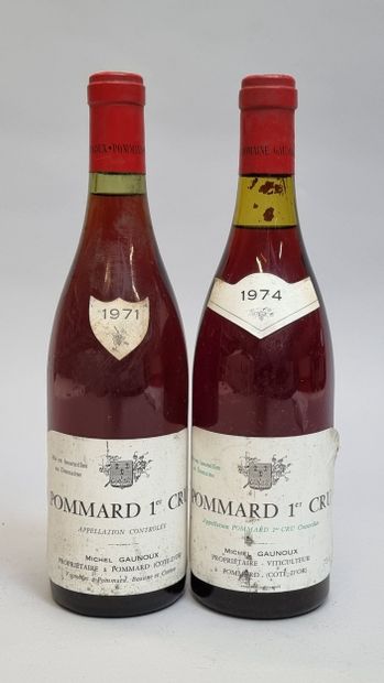 1 B POMMARD 1er CRU 1971 Domaine Michel Gaunoux...