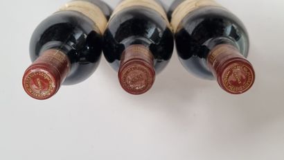 3 B CHATEAU MARGAUX 1986 GCC1 Margaux (excellents...