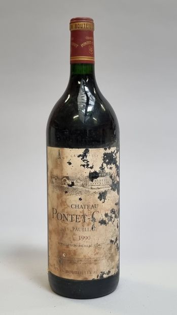 1 Mag CHATEAU PONTET-CANET 1990 GCC5 Pauillac...