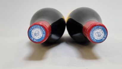 * 2 B I.G.P PAYS D'HERAULT Rouge 2018 Domaine...