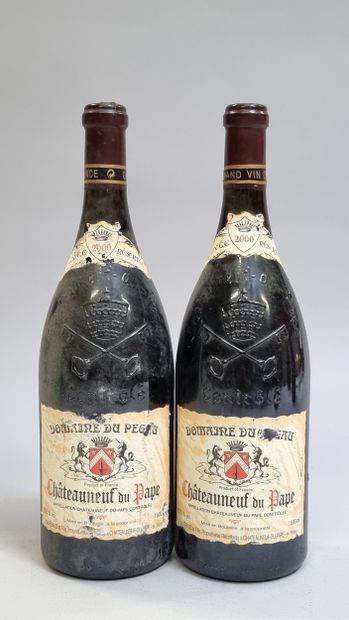2 Mag CHATEAUNEUF-DU-PAPE Rouge 2000 Domaine...