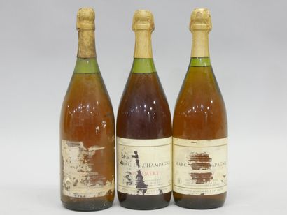 3 Mag MARC DE CHAMPAGNE NM Pommery (e.t.a...