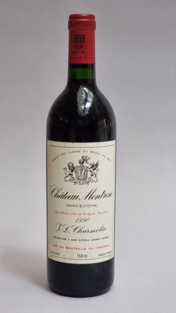 1 B CHATEAU MONTROSE 1990 GCC2 Saint-Estèphe...