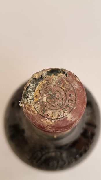 1 B PORTO COLHEITA 1966 Niepoort (contre-étiquette...
