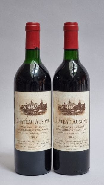 2 B CHATEAU AUSONE 1988 GCC1A Saint-Emilion...