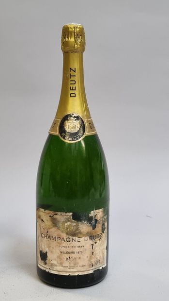 1 Mag CHAMPAGNE BRUT 1975 Deutz (e.t.h to...