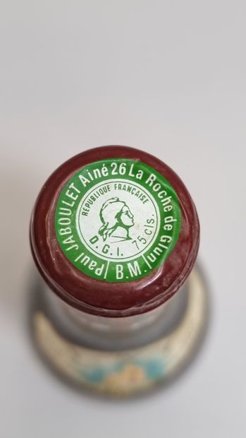 1 B HERMITAGE LA CHAPELLE Rouge 1986 Paul...