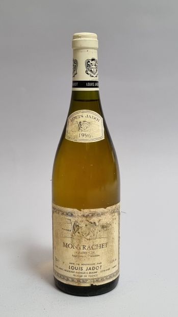 1 B MONTRACHET (Grand Cru) 1996 Louis Jadot...