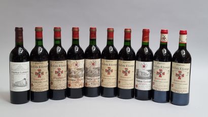 2 B CHATEAU LA CROIX ST GEORGES 1983 Pomerol...