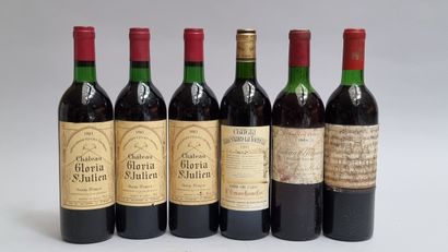 3 B CHATEAU GLORIA 1983 Saint-Julien (T.L.B+...