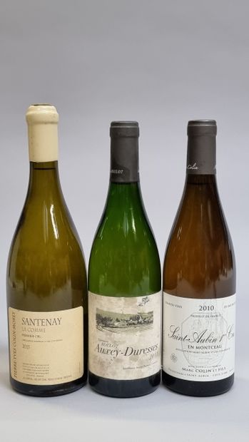 1 B SANTENAY LA COMME Blanc (1° Cru) 2015...