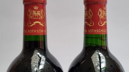 2 B CHATEAU MOUTON ROTHSCHILD 1995 GCC1 Pauillac...