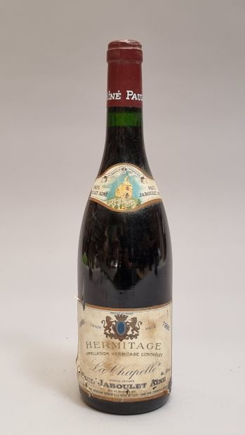 1 B HERMITAGE LA CHAPELLE Rouge 1986 Paul...