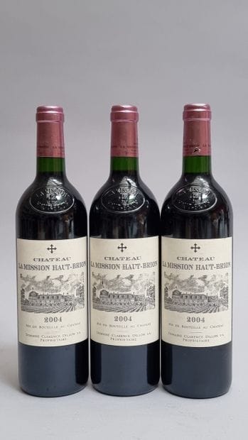 3 B CHATEAU LA MISSION HAUT-BRION 2004 CC...