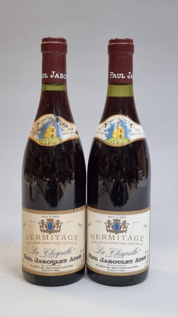 2 B HERMITAGE LA CHAPELLE Red 1967 Paul Jaboulet-Aîné...