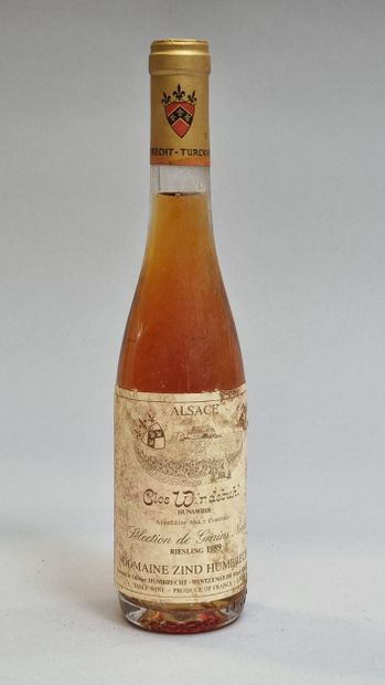 1 1/2 RIESLING CLOS WINDSBUHL S.G.N 1989...