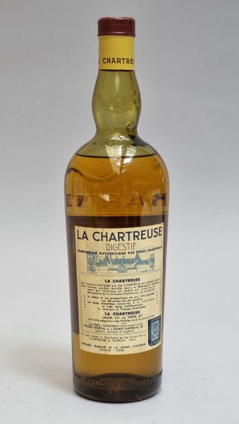 1 B CHARTREUSE JAUNE Période 1955-1964 Voiron...