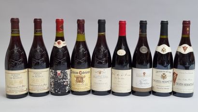 2 B CHATEAUNEUF-DU-PAPE Rouge 1991 Domaine...