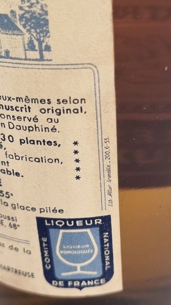 1 B CHARTREUSE JAUNE Période 1955-1964 Voiron...