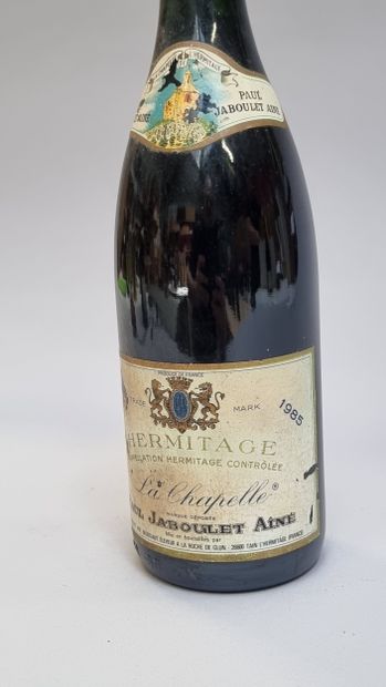 1 B HERMITAGE LA CHAPELLE Rouge 1985 Paul...