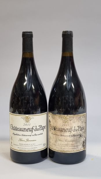 2 Mag CHATEAUNEUF-DU-PAPE Rouge 2011 Henri...