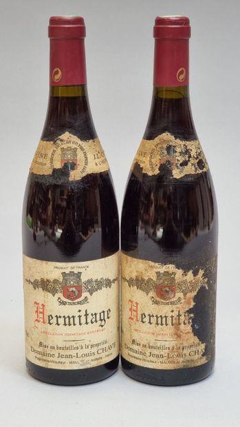 2 B HERMITAGE Rouge 1994 Domaine Jean-Louis...