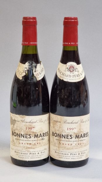 2 B BONNES-MARES (Grand Cru) 1997 Domaine...