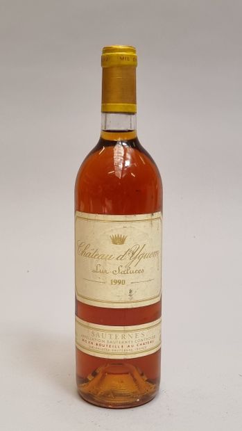 1 B CHATEAU D'YQUEM 1990 C1 Supérieur Sauternes...