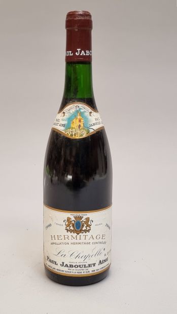 1 B HERMITAGE LA CHAPELLE Rouge 1990 Paul...