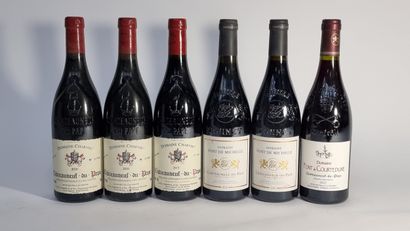 2 B CHATEAUNEUF-DU-PAPE Rouge 2010 Domaine...