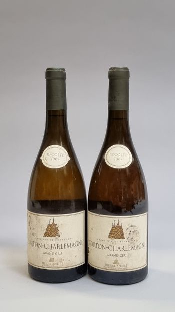 2 B CORTON-CHARLEMAGNE (Grand Cru) 2004 Pierre...