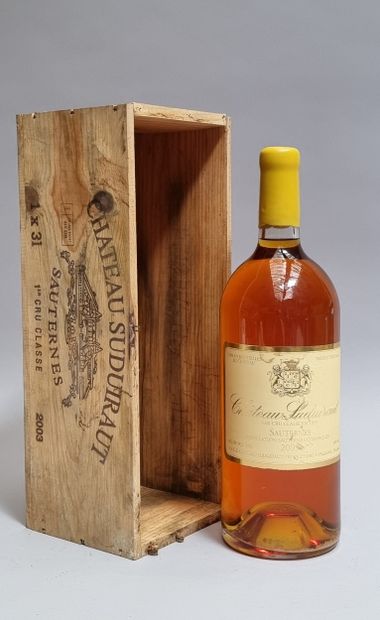 1 DMg CHATEAU SUDUIRAUT (Caisse Bois d'origine...