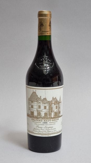 1 B CHATEAU HAUT-BRION 1996 GCC1 Graves (étiquette...