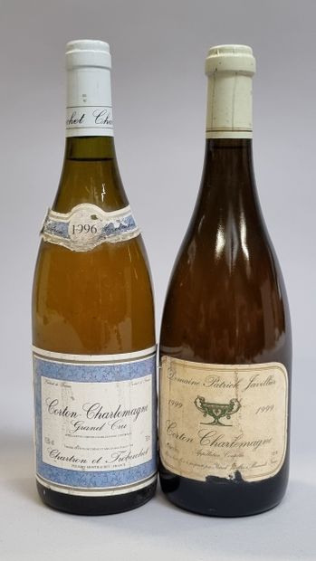 1 B CORTON-CHARLEMAGNE (Grand Cru) 1996 Chartron...