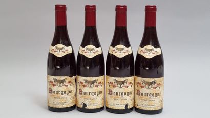 4 B BOURGOGNE PINOT NOIR 2002 J.F Coche-Dury...