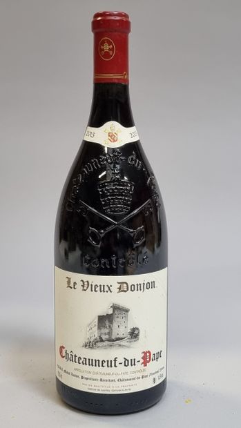 1 Mag CHATEAUNEUF-DU-PAPE Rouge 2015 Le Vieux...