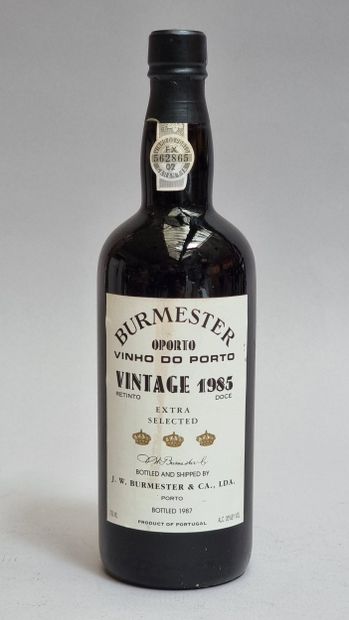1 B PORTO VINTAGE 1985 Burmester (e.l.s;...