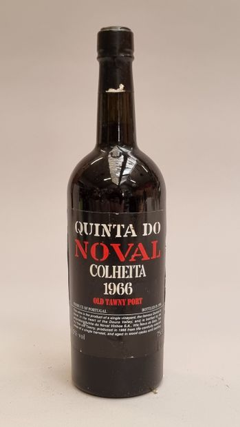 1 B PORTO COLHEITA 1966 Quinta do Noval (étiquette...
