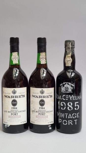2 B PORTO LATE BOTTLED VINTAGE 1984 Warre...