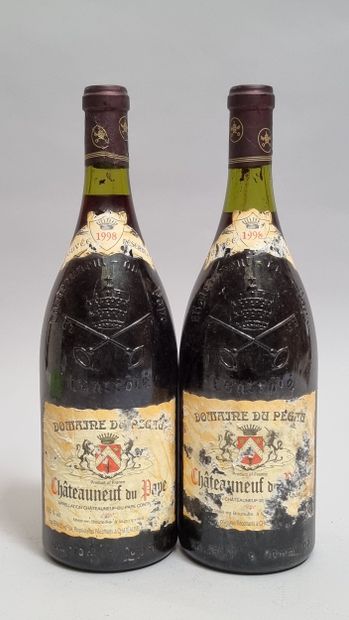 2 Mag CHATEAUNEUF-DU-PAPE Rouge 1998 Domaine...