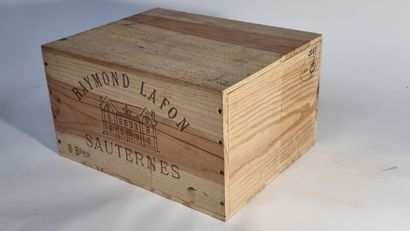 6 B CHATEAU RAYMOND-LAFON (original wooden...