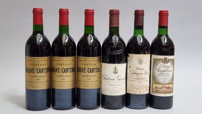 3 B CHATEAU BRANE-CANTENAC 1988 GCC2 Margaux...