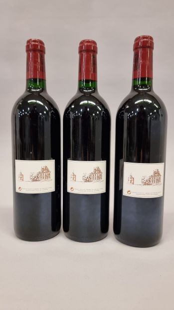 3 B CHATEAU LATOUR 1995 GCC1 Pauillac (perfect...