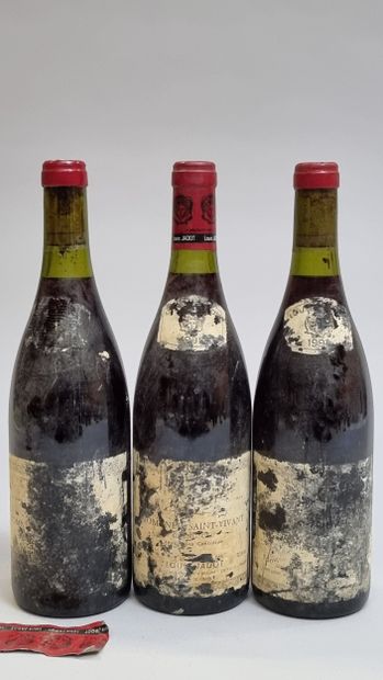 3 B ROMANEE-SAINT-VIVANT (Grand Cru) 1991...