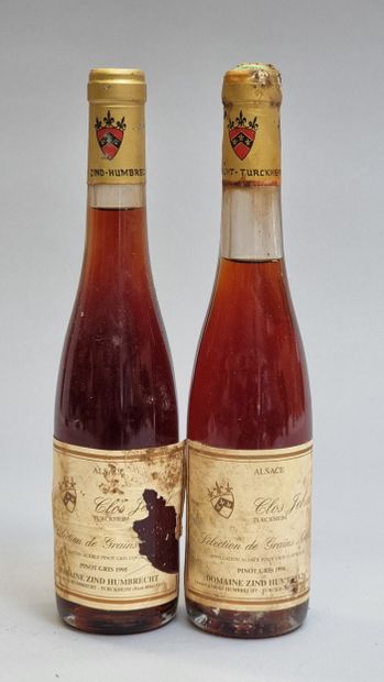 1 1/2 PINOT GRIS CLOS JEBSAL S.G.N 1995 Domaine...