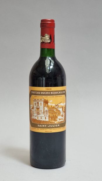 1 B CHATEAU DUCRU-BEAUCAILLOU 1988 GCC2 Saint-Julien...