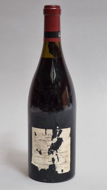 1 B LA TACHE (Grand Cru) 1989 Domaine de...