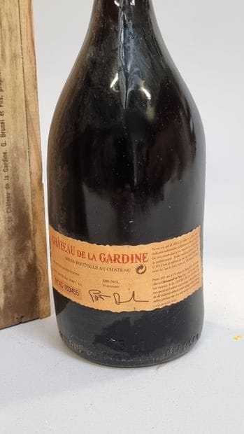 1 B CHATEAUNEUF-DU-PAPE Red (original wooden...