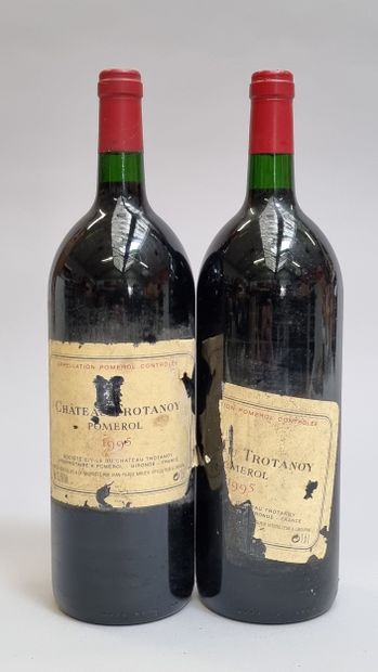 2 Mag CHATEAU TROTANOY 1995 Pomerol (e.t.h...