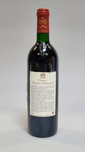 1 B CHATEAU MOUTON ROTHSCHILD 1991 GCC1 Pauillac...